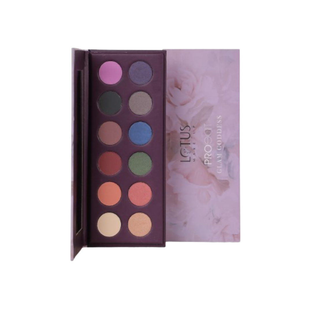 Lotus Make Up Proedit Eye Primer Infused Eyeshadow Palette - Glam Goddess | Grocsy