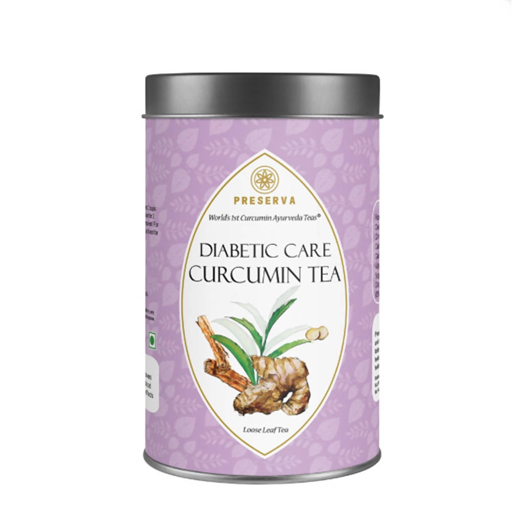 Preserva Wellness Diabetic Care Curcumin Tea | Grocsy