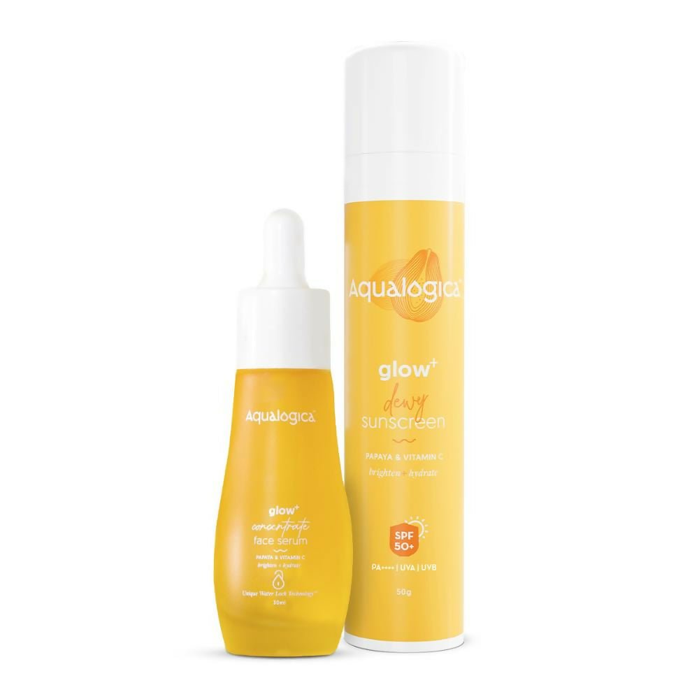 Aqualogica Fun In The Sun Duo Sunscreen + Face Serum | Grocsy