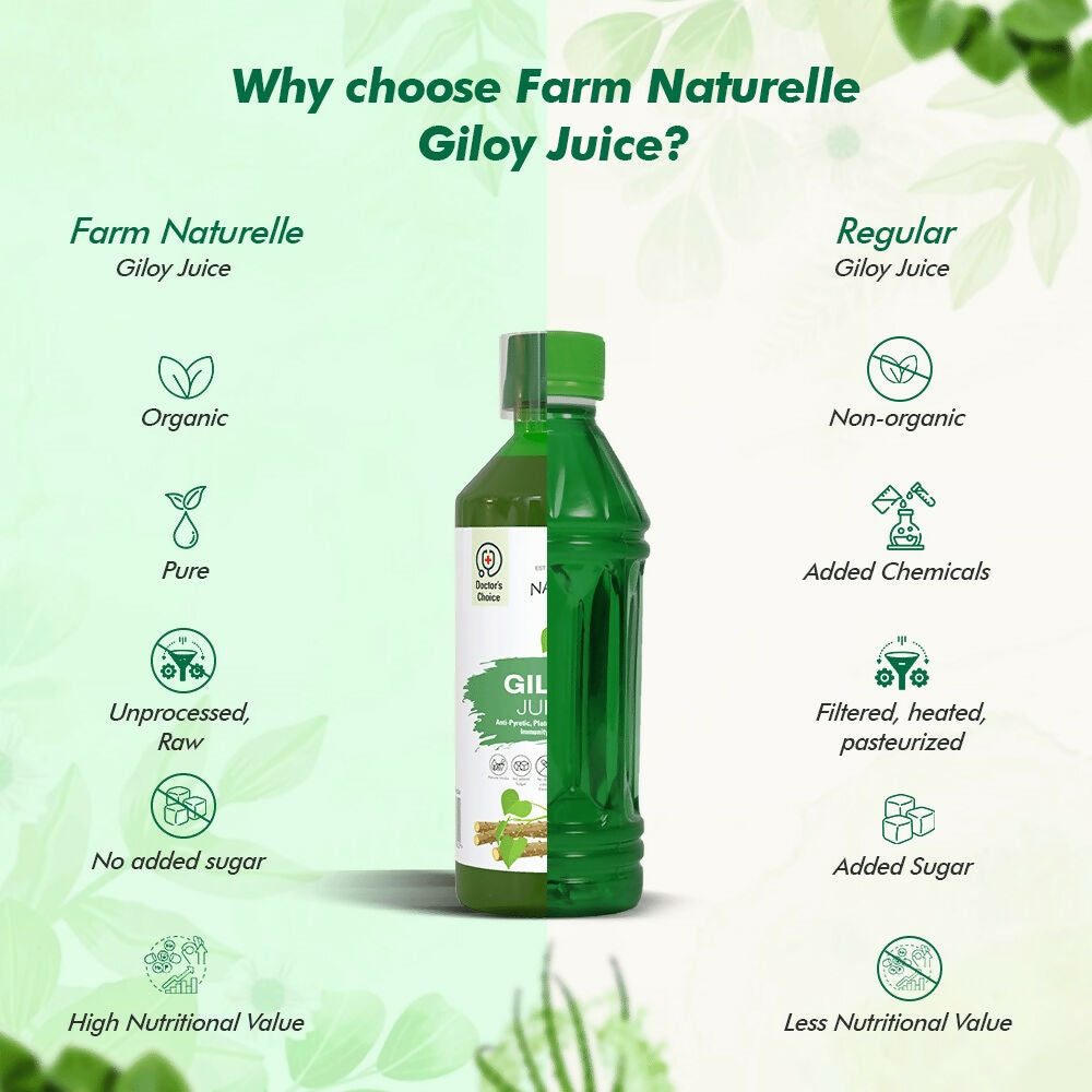 Farm Naturelle Herbal Giloy Juice | Grocsy