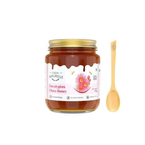 Farm Naturelle Eucalyptus Flower Honey - Raw, Unprocessed Wild Forest Honey | Grocsy