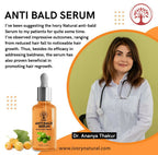 Ivory Natural Bald Serum For Baldness, Hair Thinning And Hair Fall | Grocsy