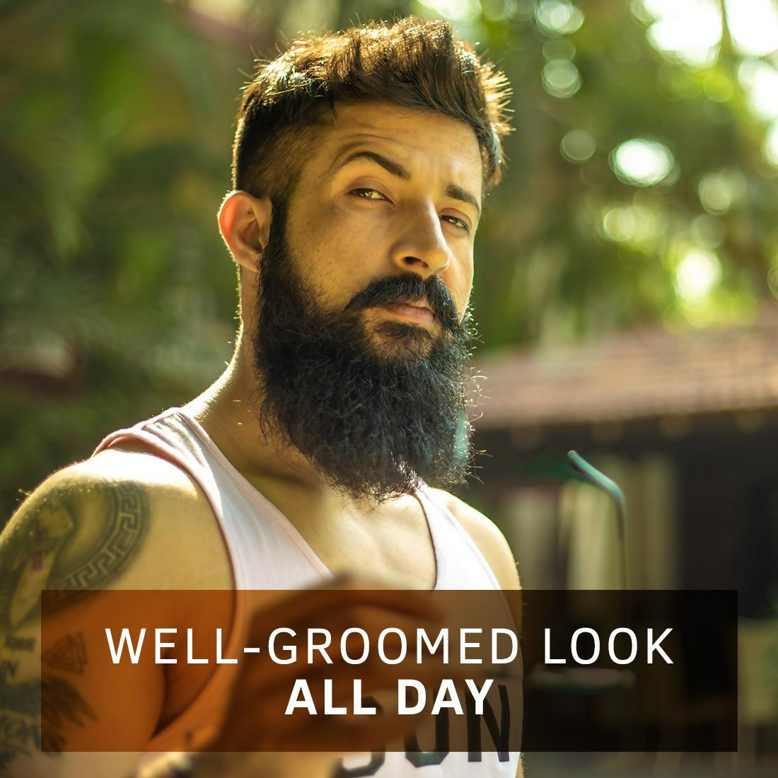 Ustraa Beard Softener Balm Woody - Softens & Nourishes Beard Long Lasting Moisturization | Grocsy