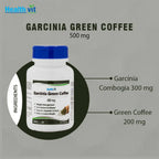 Healthvit Garcinia Green Coffee Capsules | Grocsy