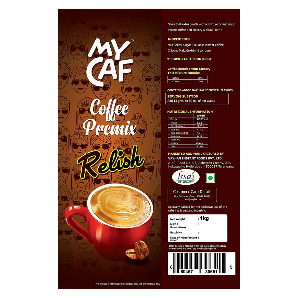 Mycaf Relish Instant Coffee Premix | Grocsy