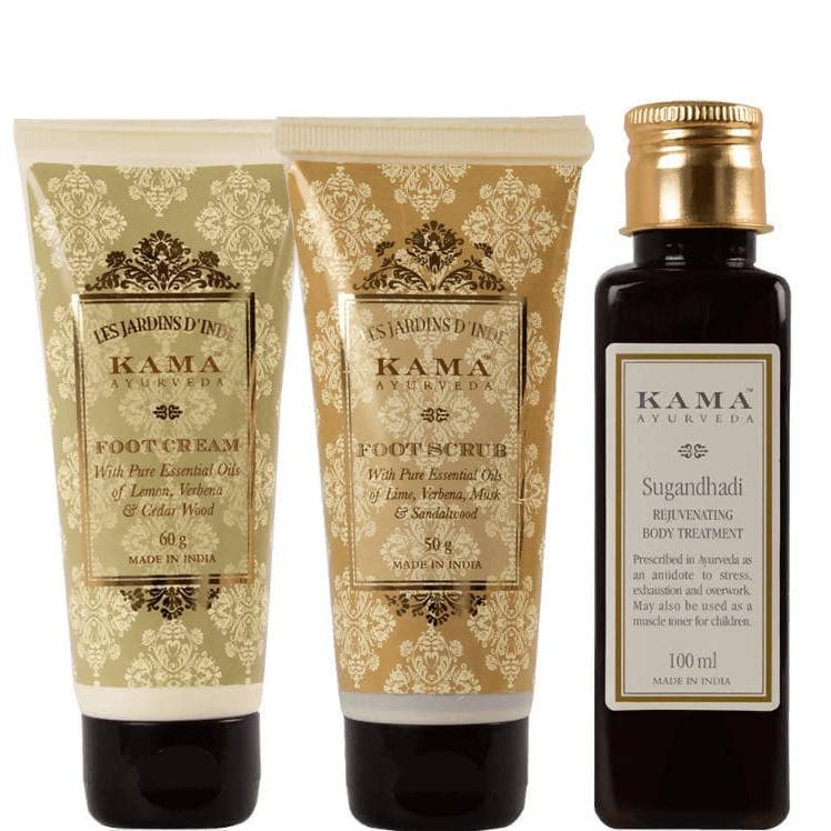 Kama Ayurveda Rejuvenating Foot Care Regime | Grocsy
