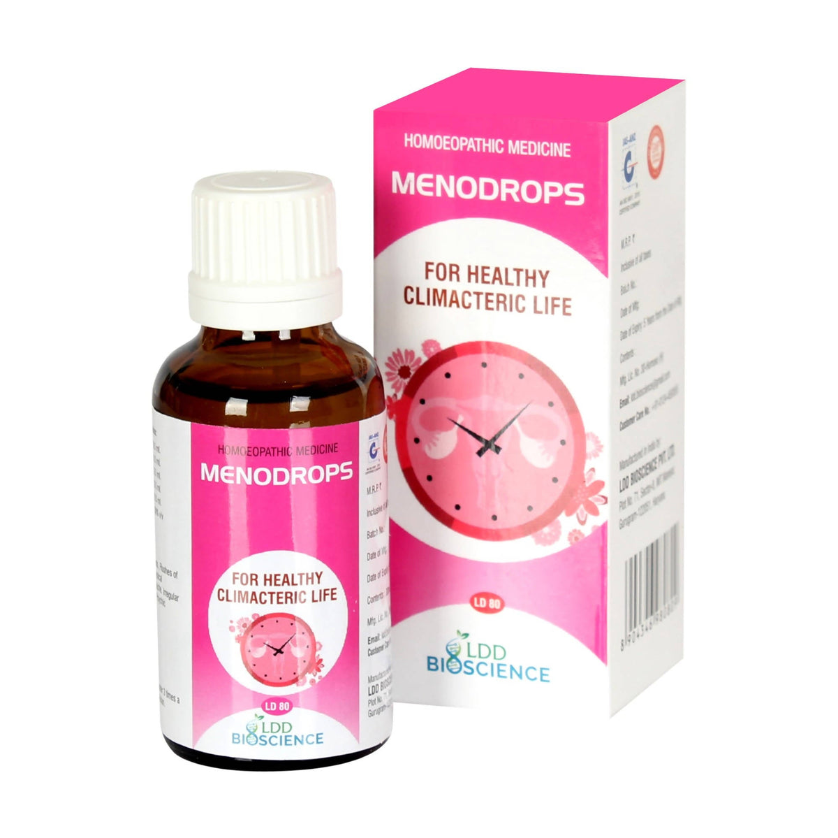 LDD Bioscience Homeopathy Meno Drops | Grocsy