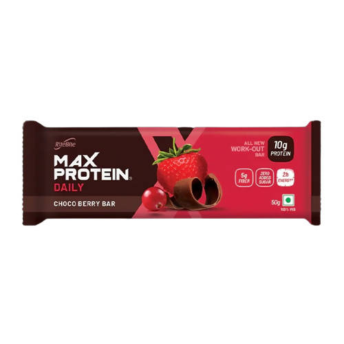 RiteBite Max Protein Daily Choco Berry Bar | Grocsy