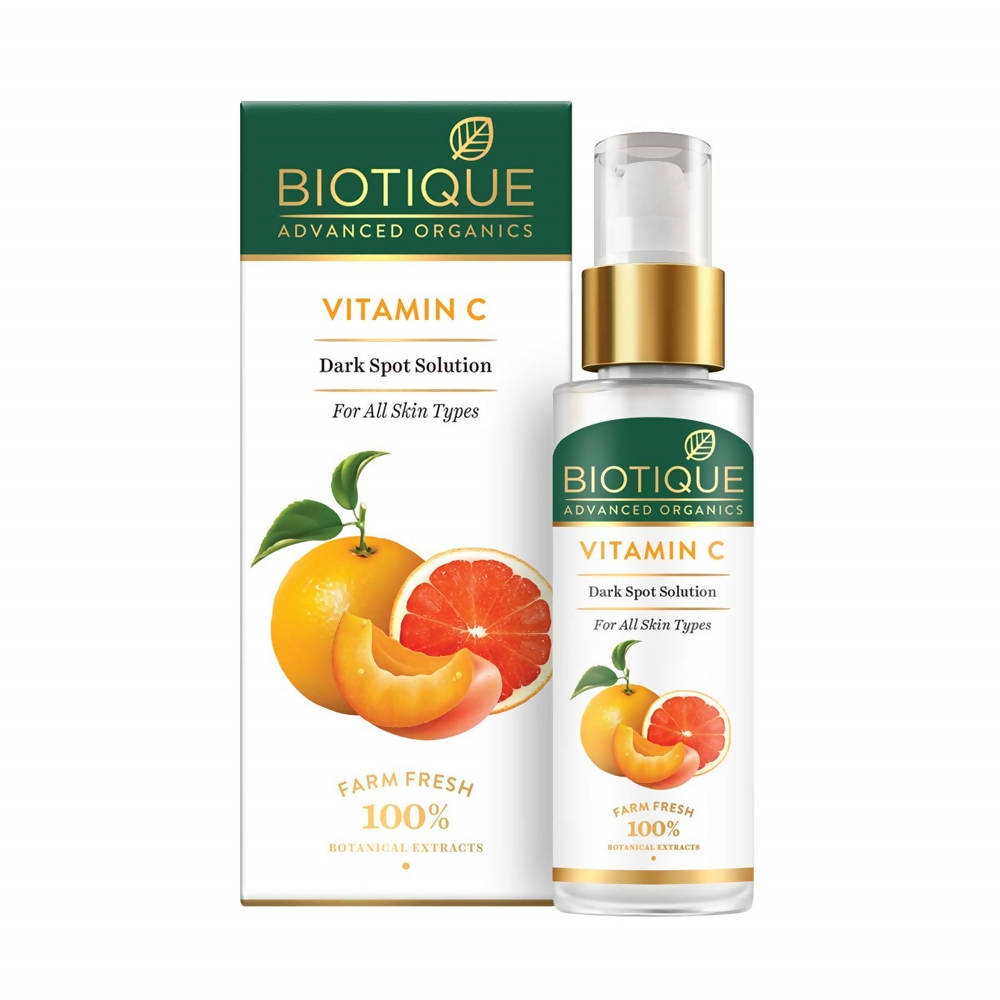 Biotique Advanced Organics Vitamin C Dark Spot Solution | Grocsy