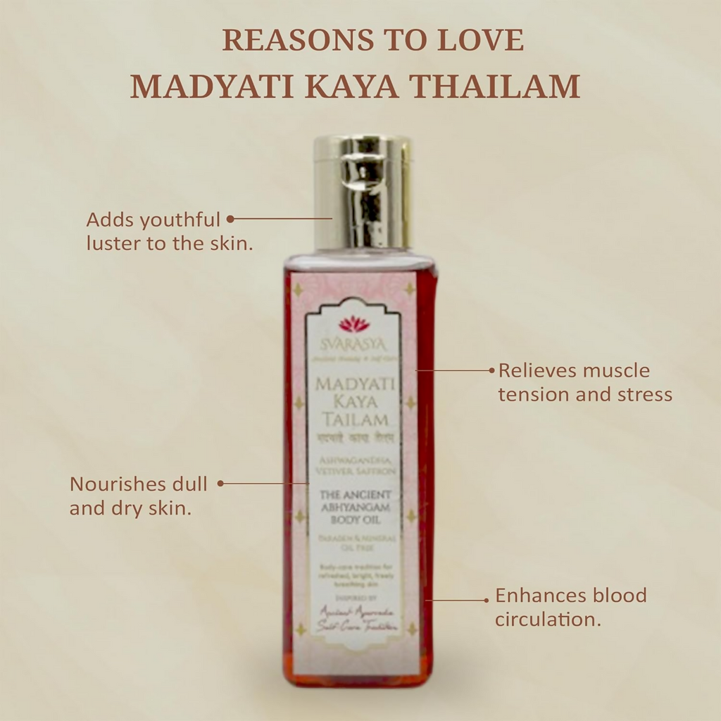 Svarasya Madyati Kaya Tailam (Body Oil) | Grocsy