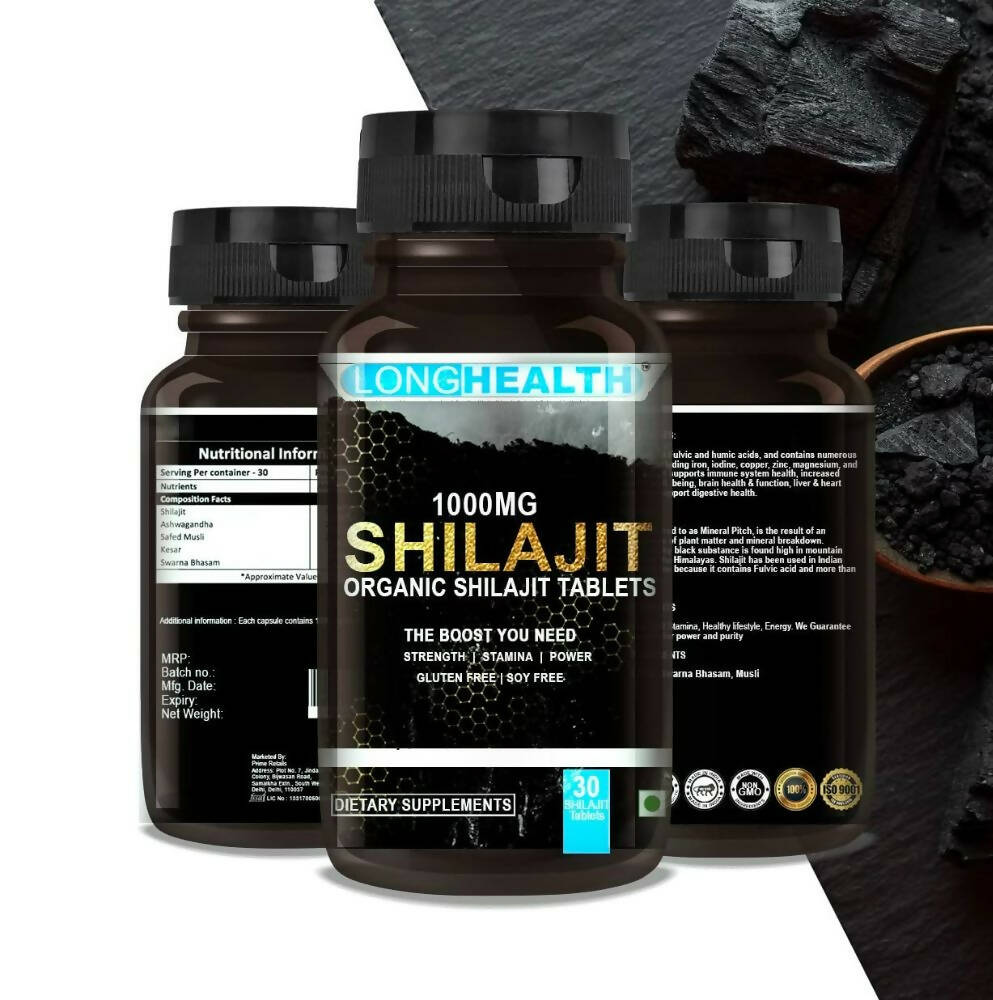 LongHealth Pure Himalayan Organic Sj Tablets | Grocsy