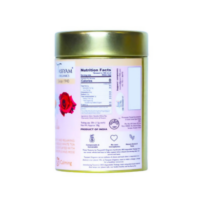 Tassyam Organics Shanti Chamomile Tea Bags | Grocsy