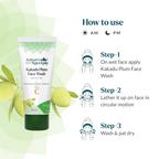 Kulsum's Kaya Kalp Kakadu Plum Face Wash Daily Face Care For Deep Cleanses,Refreshes & Brightens With Vitamin C | Grocsy
