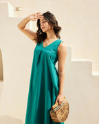 Aayaa Designer Pure Cotton 2 Piece Set Kurti & Set | Grocsy