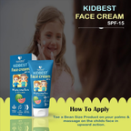 HealthBest Kids Face Cream SPF 15 | Grocsy