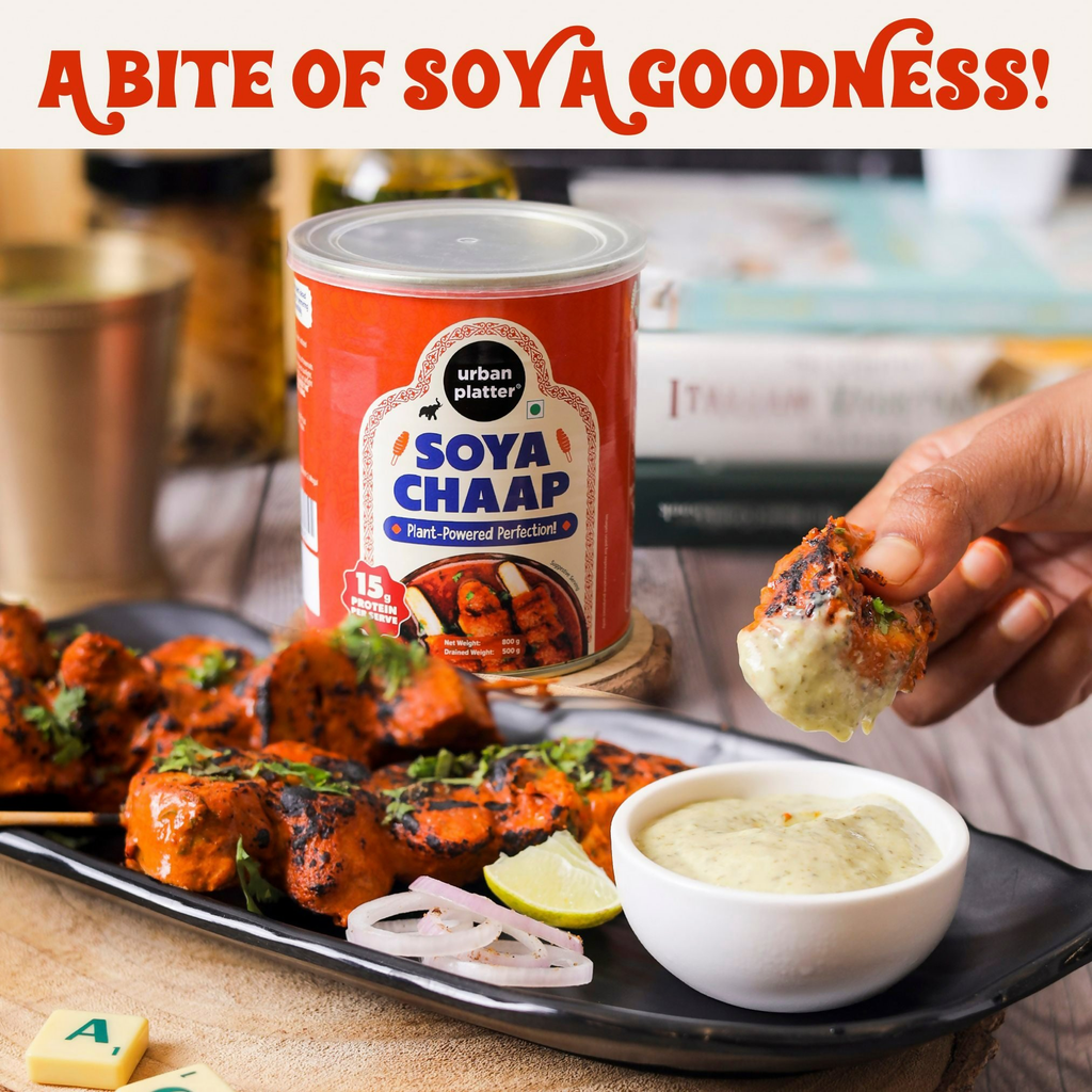 Urban Platter Soya Chaap Plant Based Bean | Grocsy