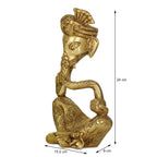 Devlok Vighnaharta Ganpati Pital Murti Idol | Grocsy