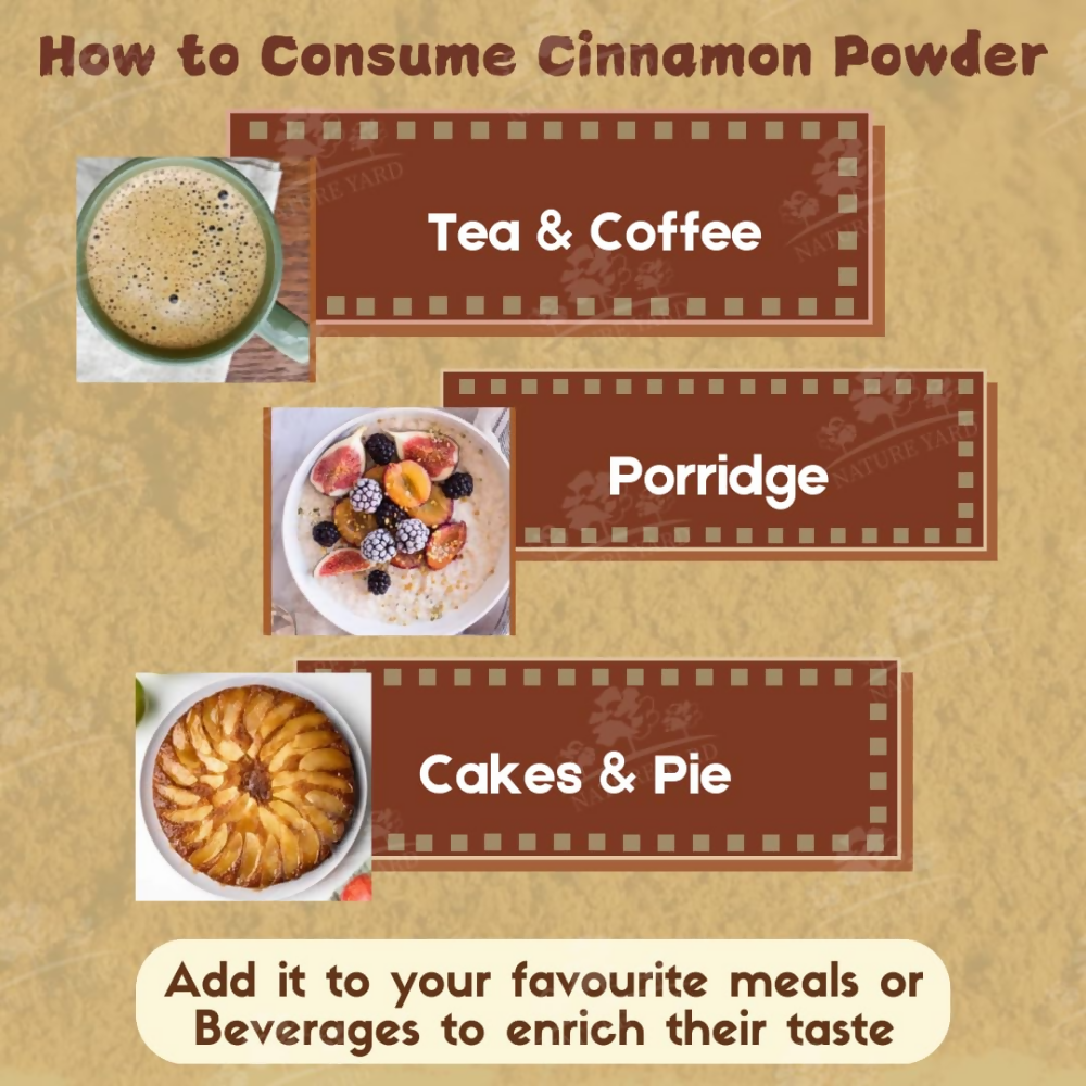 Nature Yard Real Ceylon Cinnamon Powder | Grocsy
