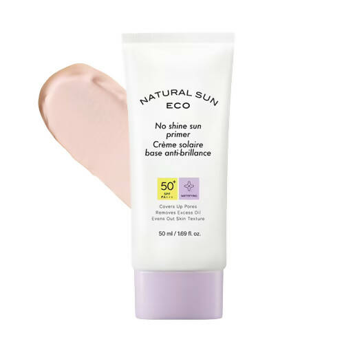 The Face Shop Natural Sun Eco No Shine Sun Primer SPF 50+ - Korean Skincare | Grocsy