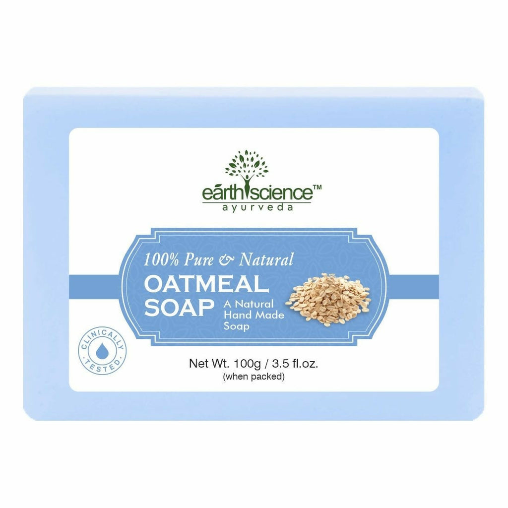 Earth Science Ayurveda Oat Meal Bath Soap | Grocsy