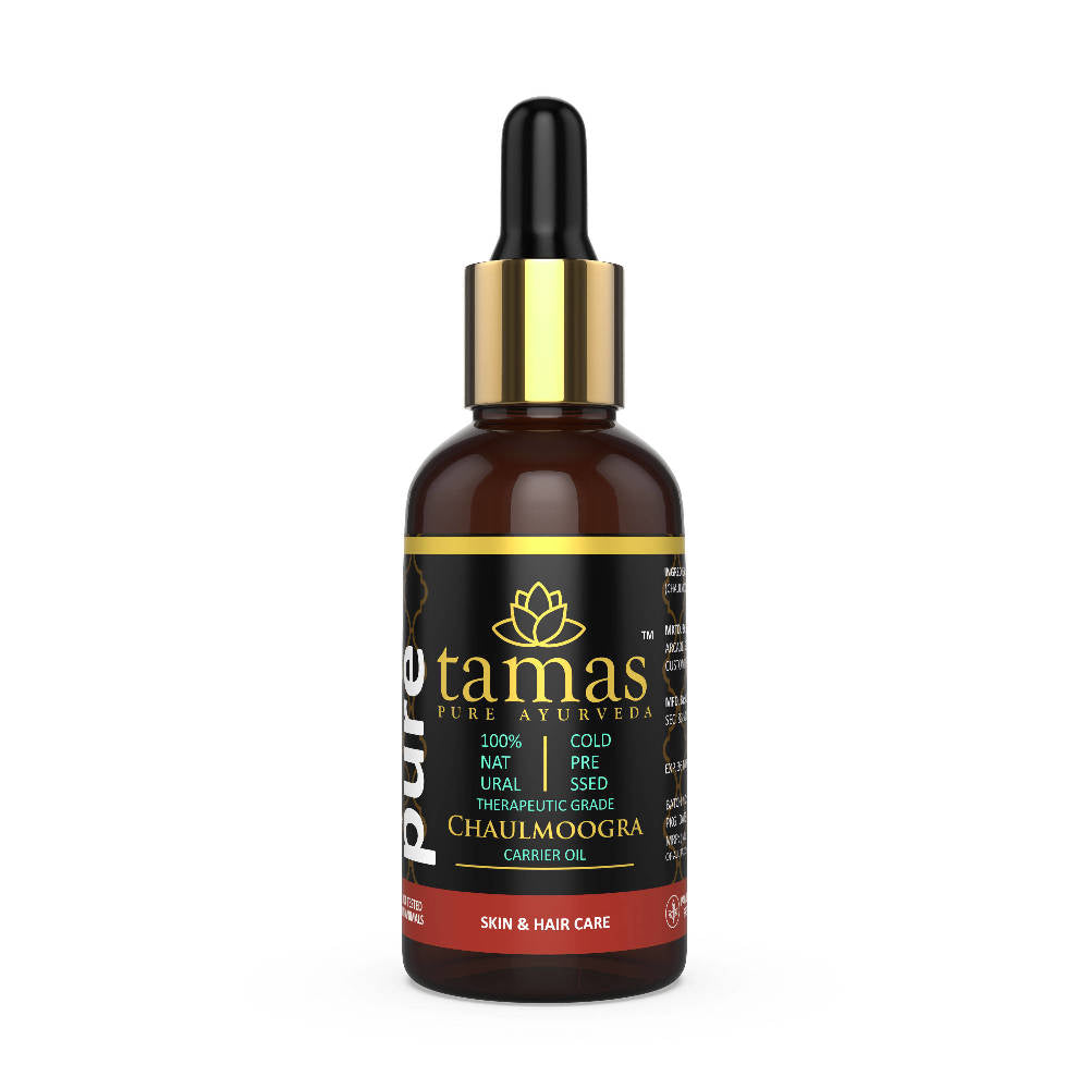 Tamas Pure Ayurveda Chaulmoogra Cold-Pressed Carrier Oil | Grocsy
