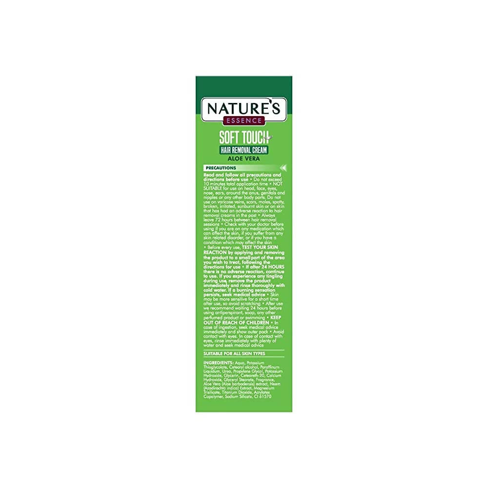 Nature's Essence Soft Touch Aloe Vera Hair Removal Cream | Grocsy