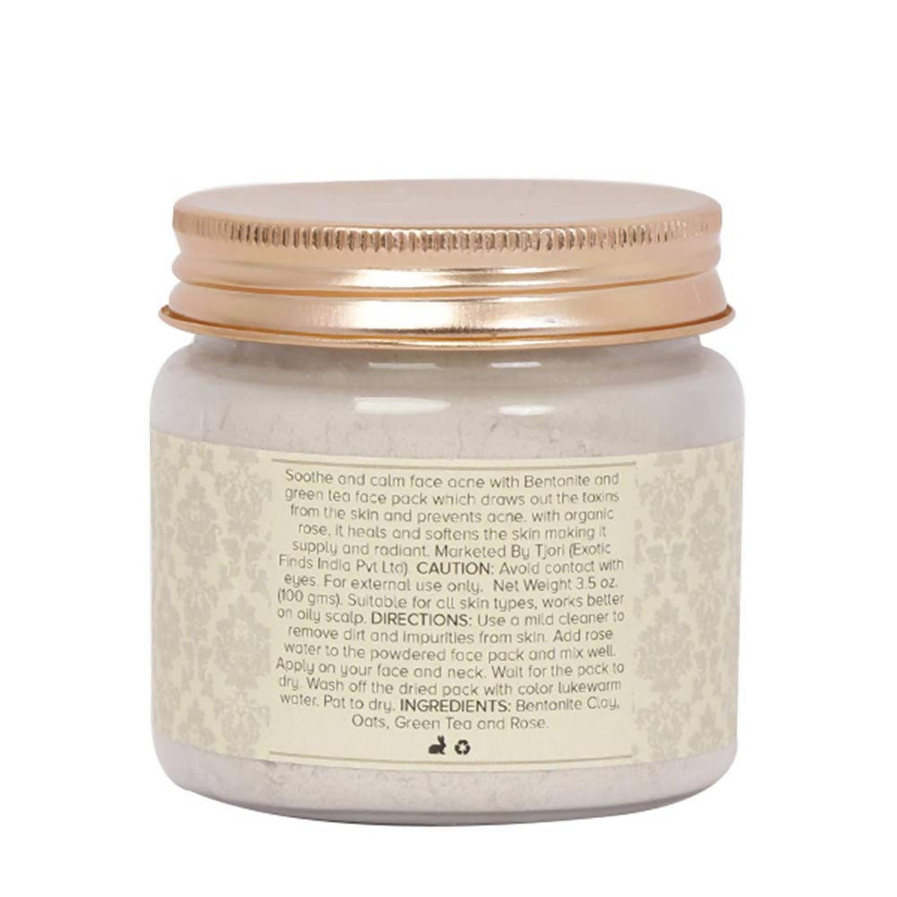 Tjori Acne Fighting Green Tea Face Pack | Grocsy