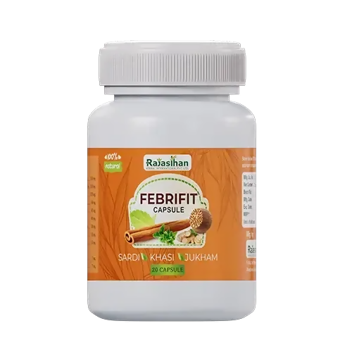 Rajasthan Herbals Febrifit Capsules | Grocsy