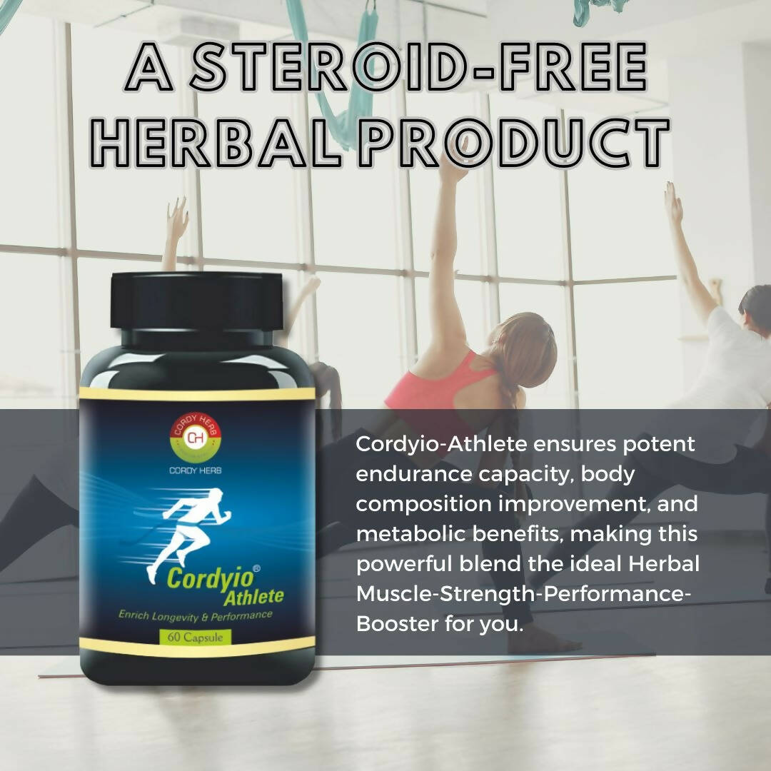 Cordy Herb Cordyio Athlete Capsules | Grocsy