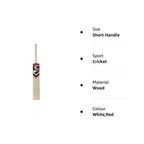 Briovy Power Poplar Willow Cricket Bat (Size Short Handle)