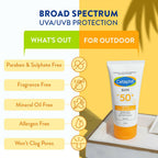 Cetaphil Sun SPF 50 Light Gel Mineral Base For Normal, Dry & Oily Skin | Grocsy