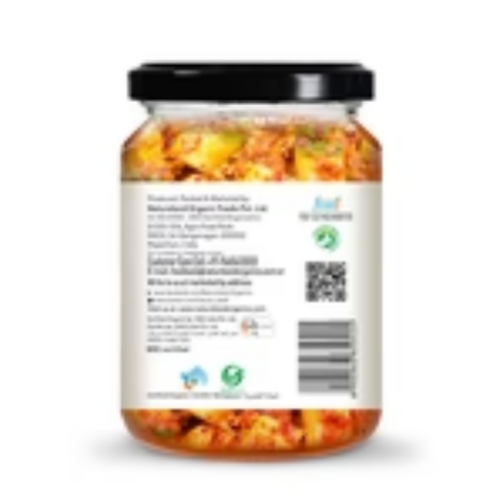 Nature Land Organics Mango Pickle | Grocsy