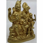 Chahat Premium Living Brass Shiv Parivar | Grocsy