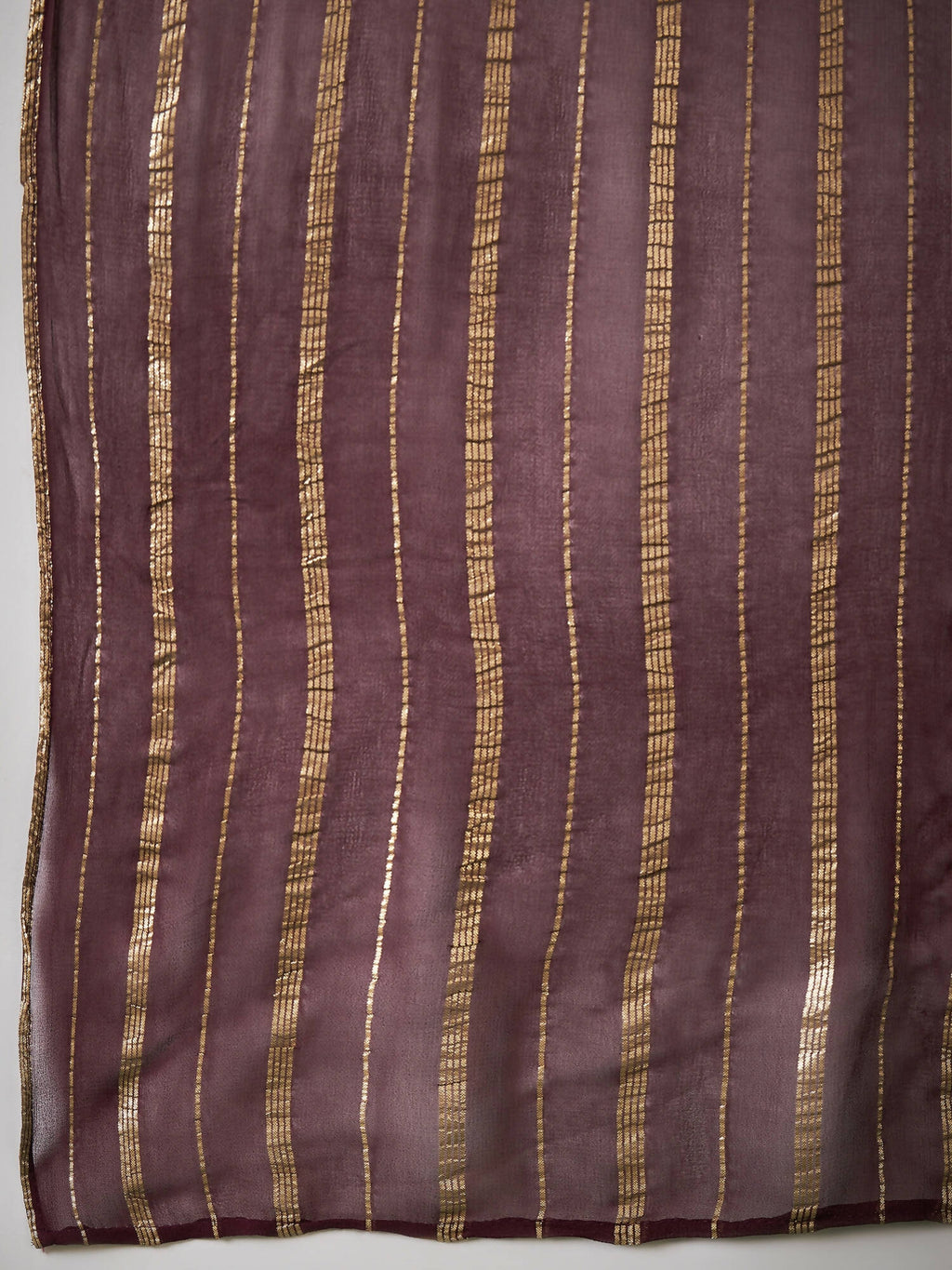 Wine Georgette Handwork Unstitched Dress Material - Hanika | Grocsy