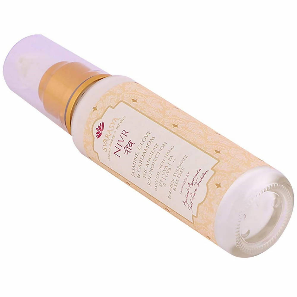 Svarasya Nivr Natural Sun Protection Sunscreen SPF 21 | Grocsy