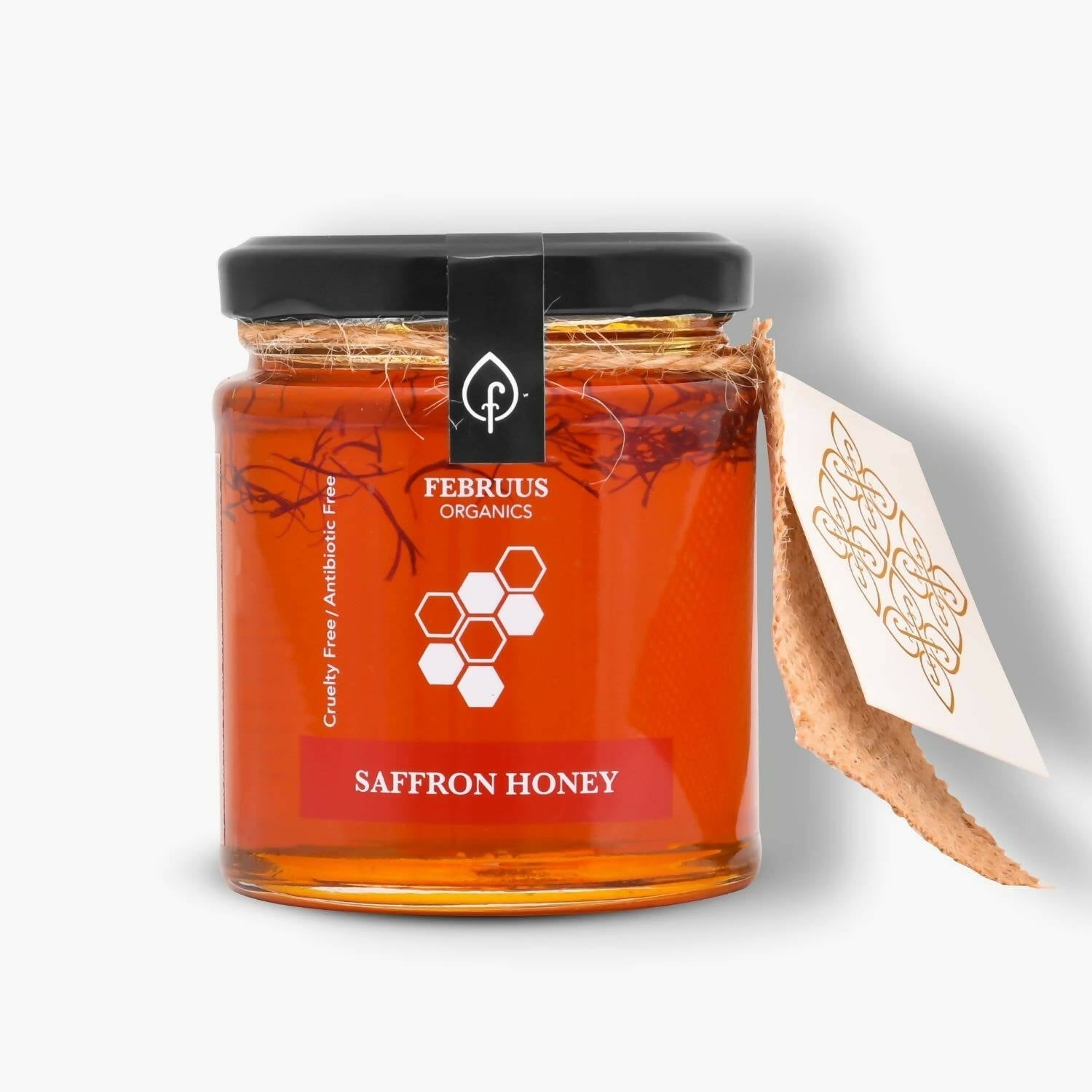 Februus Organics Pure Natural Saffron Honey | Grocsy