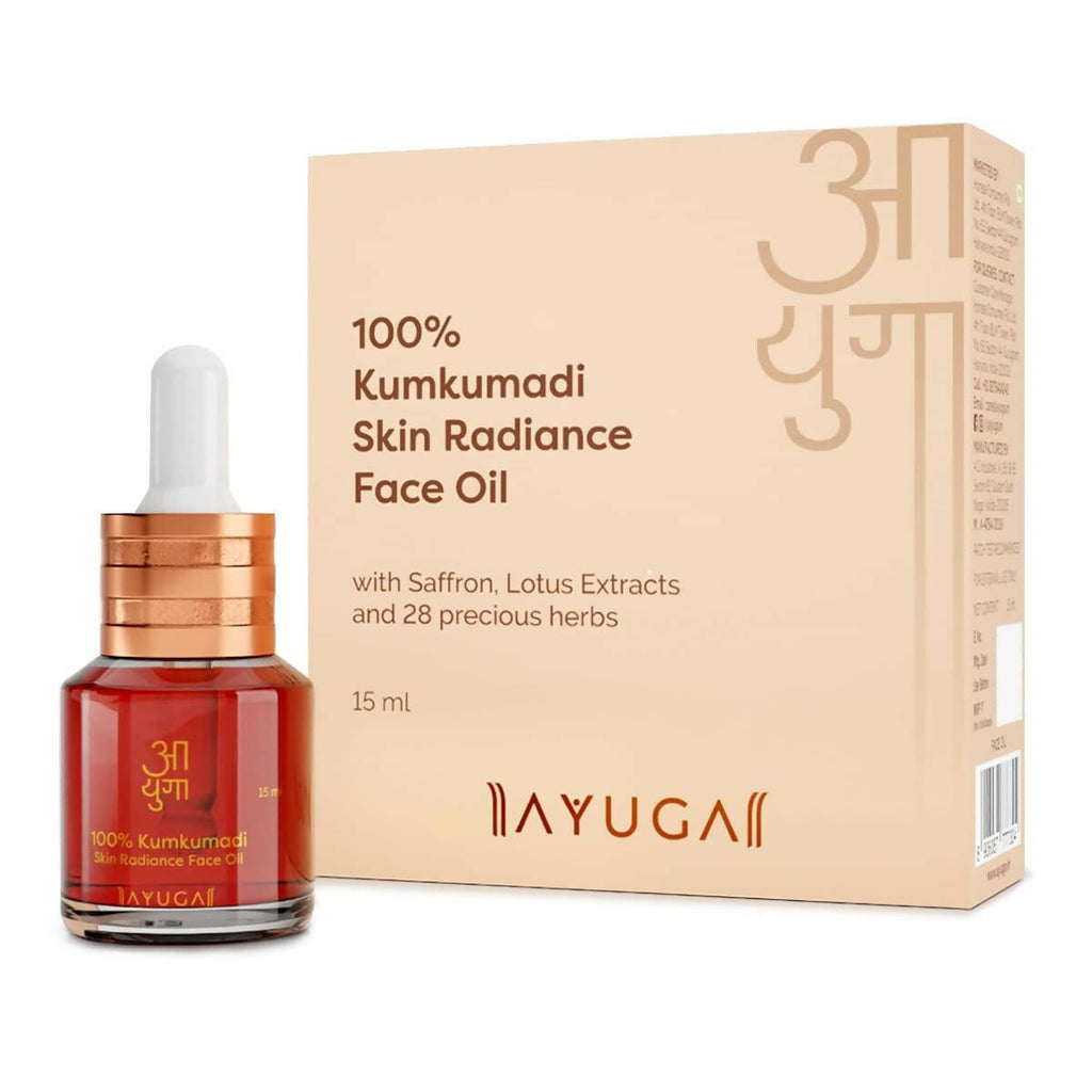 Ayuga 100% Kumkumadi Skin Radiance Face Oil | Grocsy