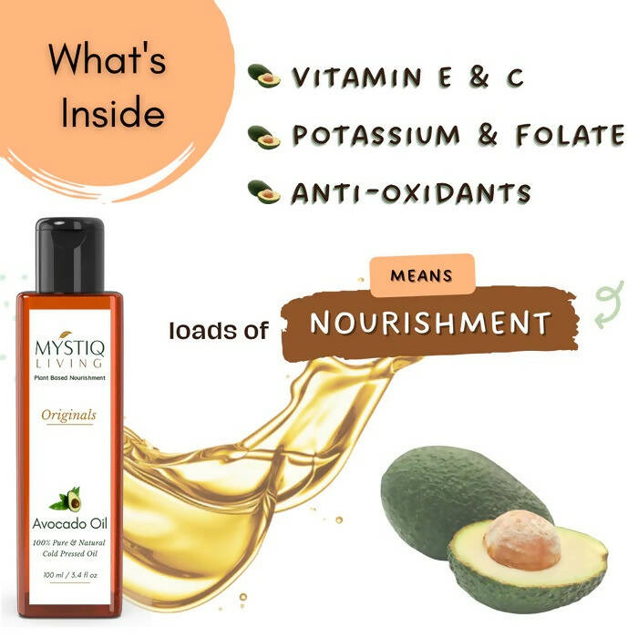 Mystiq Living Originals Avocado Oil | Grocsy