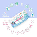 BabyChakra 99% Bamboo Water Soft Wipes | Grocsy