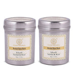 Khadi Natural Sandal & Rose Herbal Face Pack | Grocsy