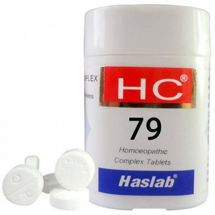 Haslab Homeopathy HC 79 Physiological Complex Tablets | Grocsy