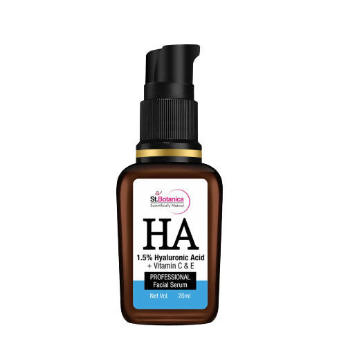St.Botanica Hyaluronic Acid 1.5% + Vitamin C & E Professional Facial Serum | Grocsy