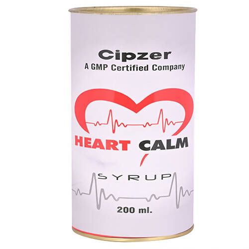 Cipzer Heart Calm Syrup | Grocsy