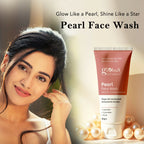Globus Naturals Pearl Face Wash with Vitamin-E & Niacinamide | Grocsy