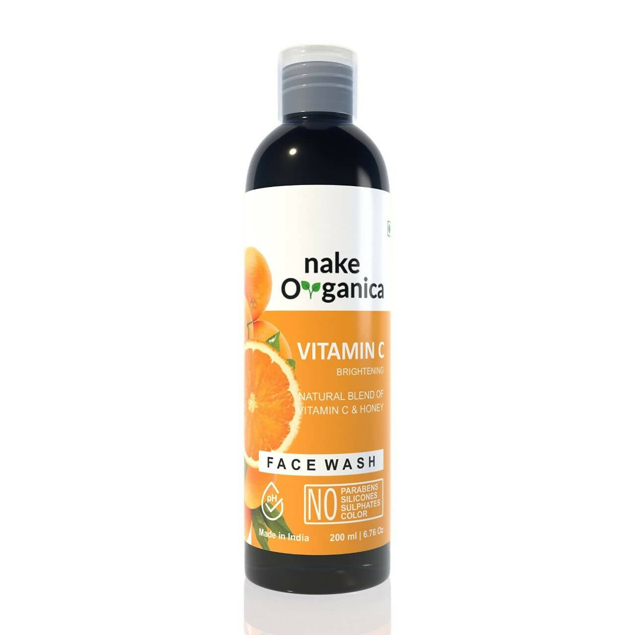 Nake Organica Vitamin C Brightening Face Wash | Grocsy