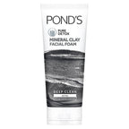 Ponds Pure Detox Mineral Clay Facial Foam | Grocsy