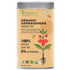 Teabox Organic Ashwagandha Green Tea Loose Leaves | Grocsy