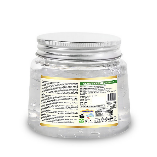 Khadi Organique Aloevera White Gel | Grocsy