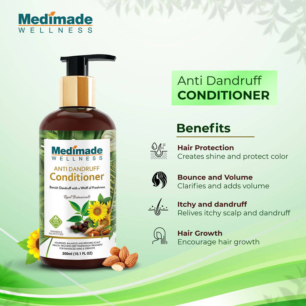 Medimade Wellness Anti Dandruff Hair Conditioner | Grocsy