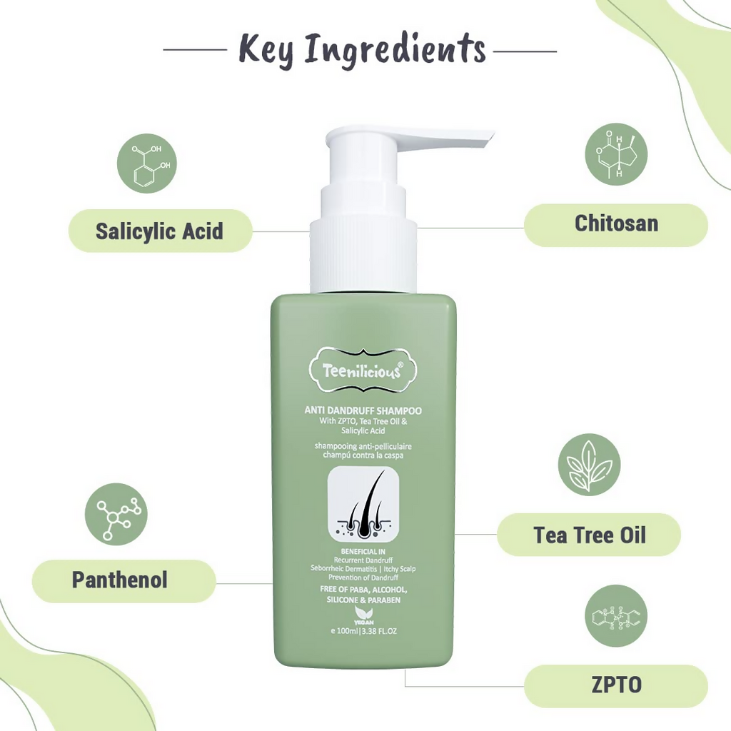 Teenilicious Anti Dandruff Shampoo With Natural Tea Tree Oil | Grocsy